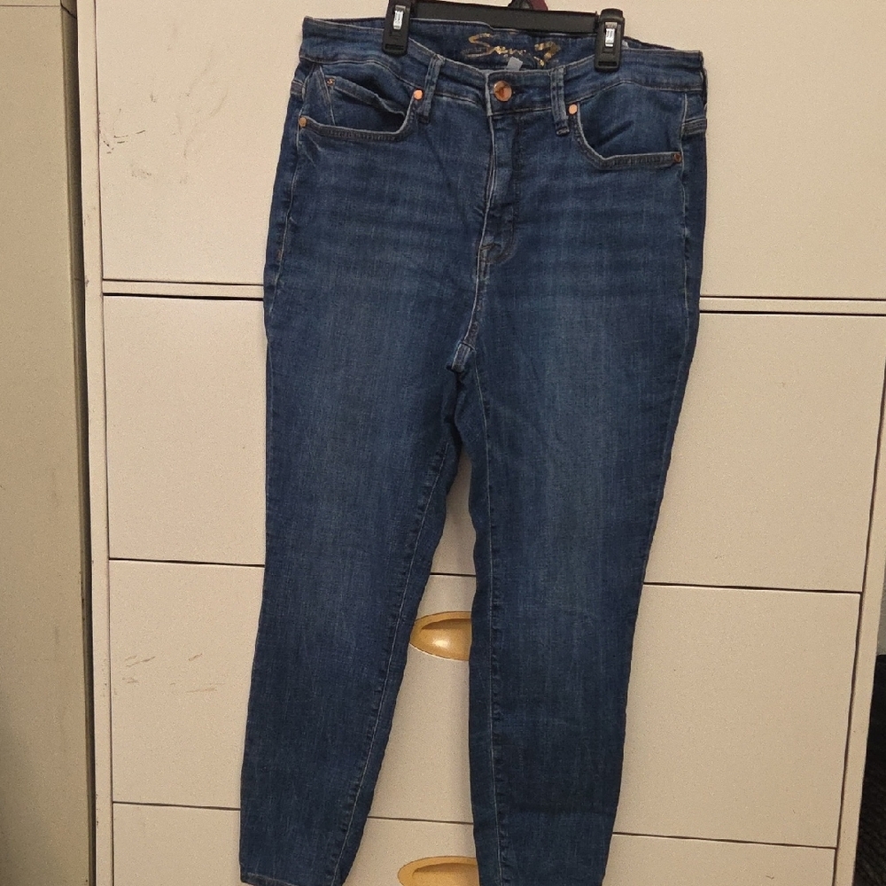 Seven Women's Denim Jeans Size 14 W [0051]